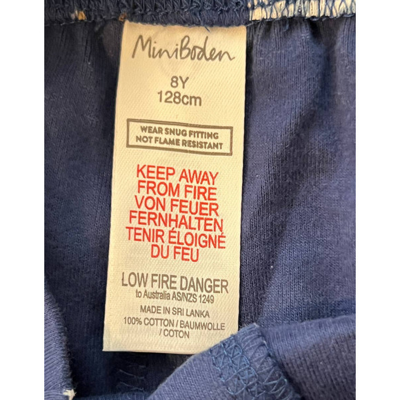 Boden Space Santa Pajamas Set (8 Year) - Picture 5 of 5